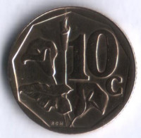 10 центов. 2003 год, ЮАР. (South Africa).