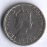 Монета 1/4 рупии. 1978 год, Маврикий.