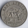 Монета 1 шиллинг. 1949 год, Британская Восточная Африка. 