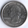 25 центов. 1999(P) год, США. Джорджия.