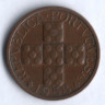 Монета 20 сентаво. 1958 год, Португалия.