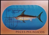 Мини-блок. "Рыбы". 1997 год, Западная Сахара.