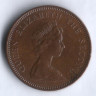 Монета 1 новый пенни. 1980 год, Джерси.