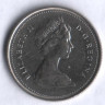 Монета 10 центов. 1979 год, Канада.