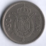 Монета 50 песет. 1975(79) год, Испания.