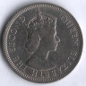 Монета 1 рупия. 1971 год, Маврикий.