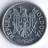 Монета 10 баней. 2008 год, Молдова.