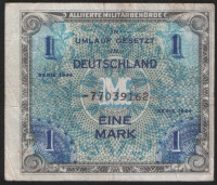 Бона 1 марка. 1944 год, Германия (союзническая оккупация).
