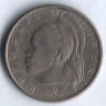 Монета 25 центов. 1973 год, Либерия.
