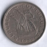Монета 5 эскудо. 1972 год, Португалия.