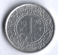 1 цент. 1976 год, Суринам.