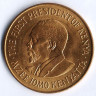 Монета 10 центов. 1971 год, Кения.