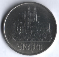 Монета 5 марок. 1972 год, ГДР. Город Мейсен.