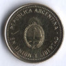 Монета 10 сентаво. 2011 год, Аргентина.