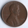 1 цент. 1971 год, США.
