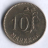 10 марок. 1956 год, Финляндия.