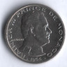 Монета 1/2 франка. 1965 год, Монако.