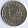 Монета 10 центов. 1983 год, Кипр.