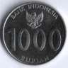Монета 1000 рупий. 2010 год, Индонезия.