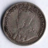 Монета 10 центов. 1912 год, Канада.