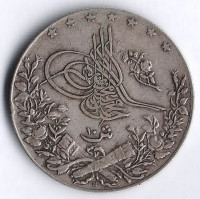 Монета 10 киршей. 1914(١٣۲٧/٦) год, Египет.