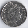 Монета 5 центов. 1999 год, Бермудские острова.