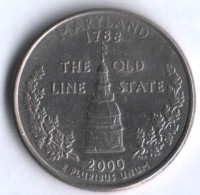 25 центов. 2000(P) год, США. Мэриленд.