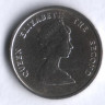 Монета 10 центов. 1986 год, Восточно-Карибские государства.