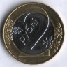 Монета 2 рубля. 2009 год, Беларусь.
