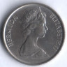 Монета 10 центов. 1971 год, Бермудские острова.