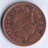 Монета 2 пенса. 2004 год, Великобритания.