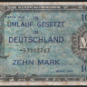 Бона 10 марок. 1944 год, Германия (союзническая оккупация).