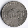 Монета 5 центов. 2002(P) год, США.