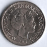 Монета 5 крон. 1978 год, Дания. S;B.
