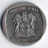 Монета 5 рандов. 1997 год, ЮАР.