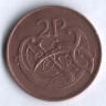 Монета 2 пенса. 1979 год, Ирландия.
