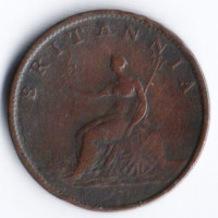 1/2 пенни. 1807 год, Великобритания.