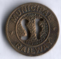 Транспортный жетон г. Сан-Франциско (компания "San Francisco Municipal Railway (Mini)"). 