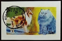Мини-блок. "Кошки и собаки". 1972 год, Стаффа.