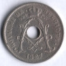 Монета 10 сантимов. 1927 год, Бельгия (Belgique).