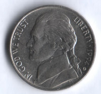 5 центов. 1994(D) год, США.