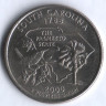 25 центов. 2000(D) год, США. Южная Каролина.