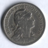 Монета 50 сентаво. 1935 год, Португалия.