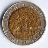 Монета 500 песо. 2004 год, Колумбия.