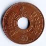 Монета 1 сатанг. 1937 год, Королевство Сиам.