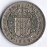 Монета 1/2 кроны. 1949 год, Новая Зеландия.